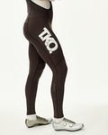PAS NORMAL STUDIOS TKO Essential Thermal Lange cykelbukser med seler - Dark Purple