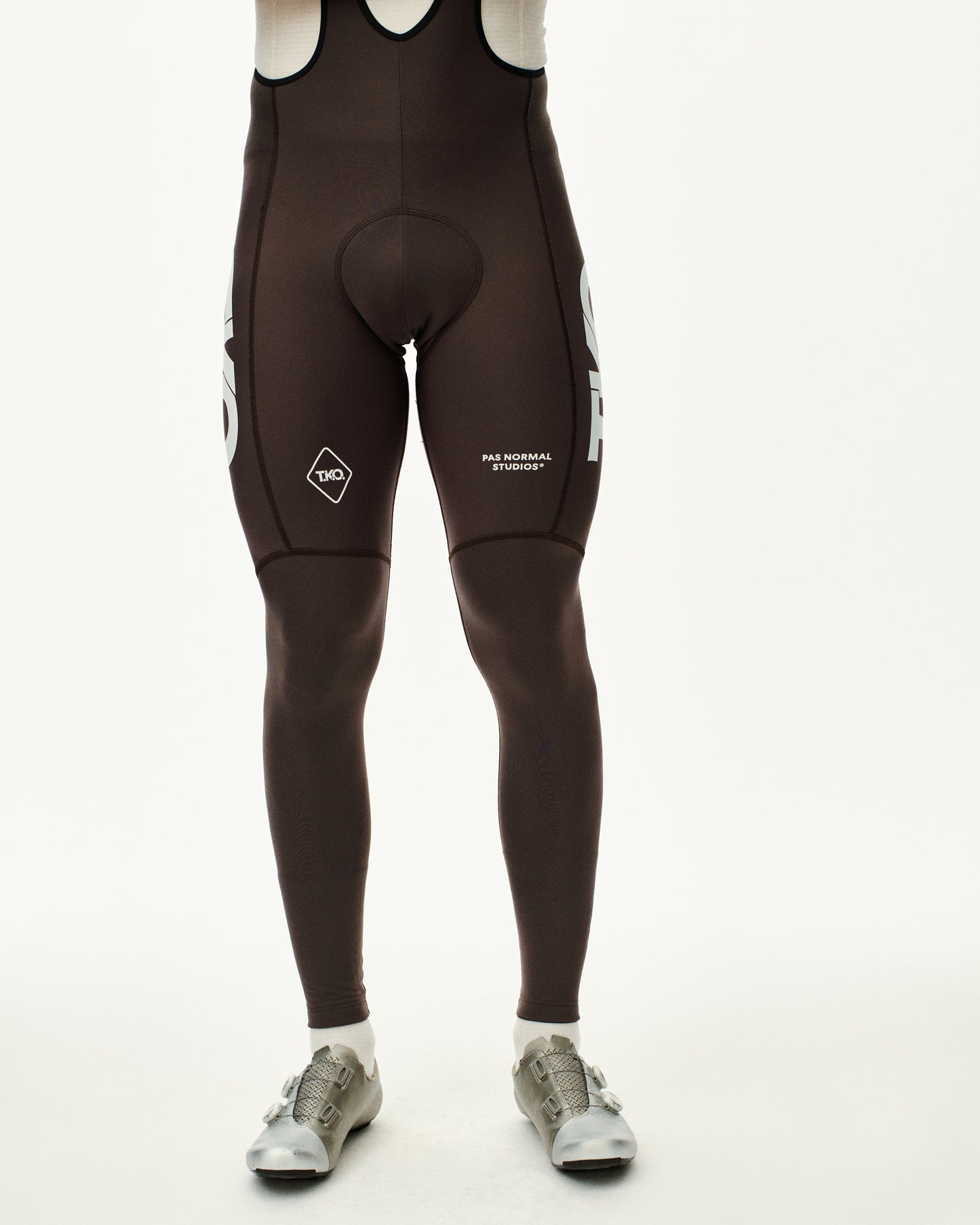 PAS NORMAL STUDIOS TKO Essential Thermal Lange fietsbroek - Dark Purple