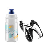 ELITE CEO Flaskeholder + JET BIDON KIT - CLEAR BLUE
