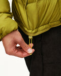 PAS NORMAL STUDIOS Off Race Down Liner Jacket - Dark Lime