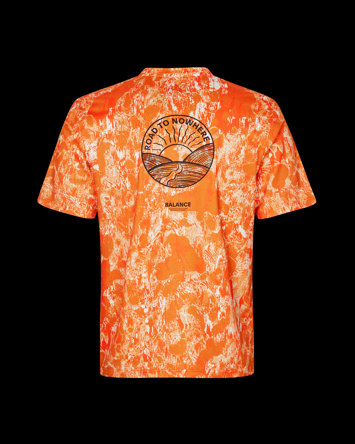 PAS NORMAL STUDIOS Balance T-shirt - Orange AOP