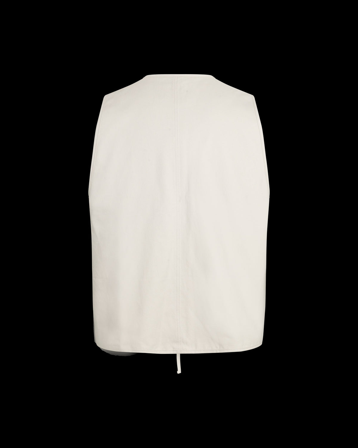 PAS NORMAL STUDIOS Off-Race Cotton Twill Vest - Limestone