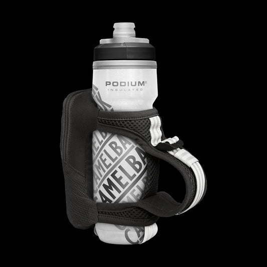 CAMELBAK QUICK GRIP CHILL 21OZ HANDHELD Bidón - Negro/SAFETY YELLOW