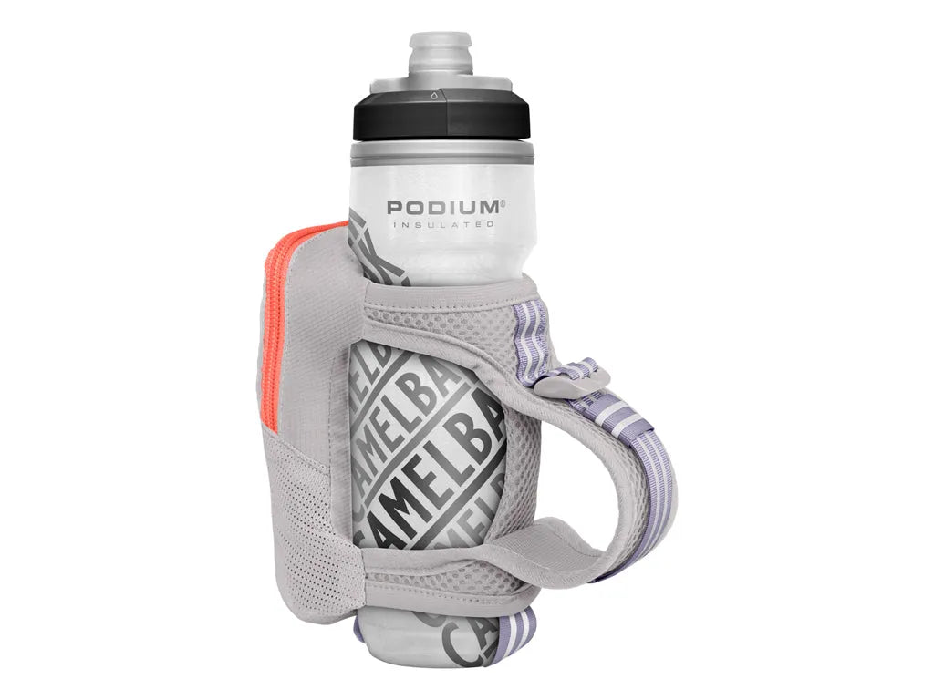 CAMELBAK QUICK GRIP CHILL 21OZ HANDHELD Bidón - SILVER/DUSK