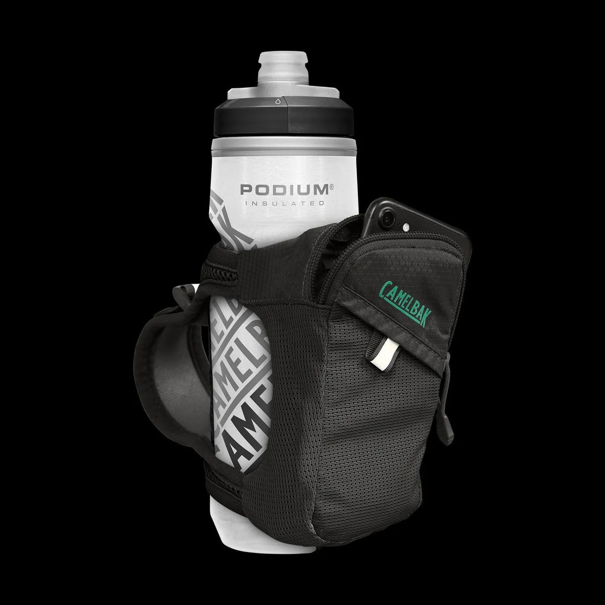 CAMELBAK QUICK GRIP CHILL 21OZ HANDHELD Bidón - Negro/SAFETY YELLOW