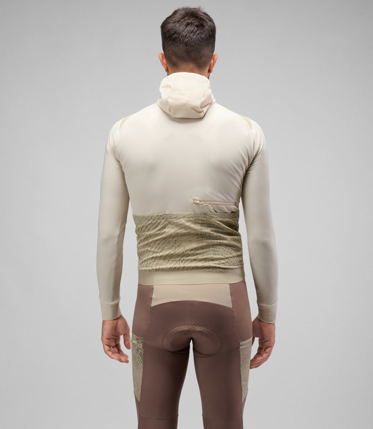 PEDALED ODYSSEY HOODED Maillot - BEIGE