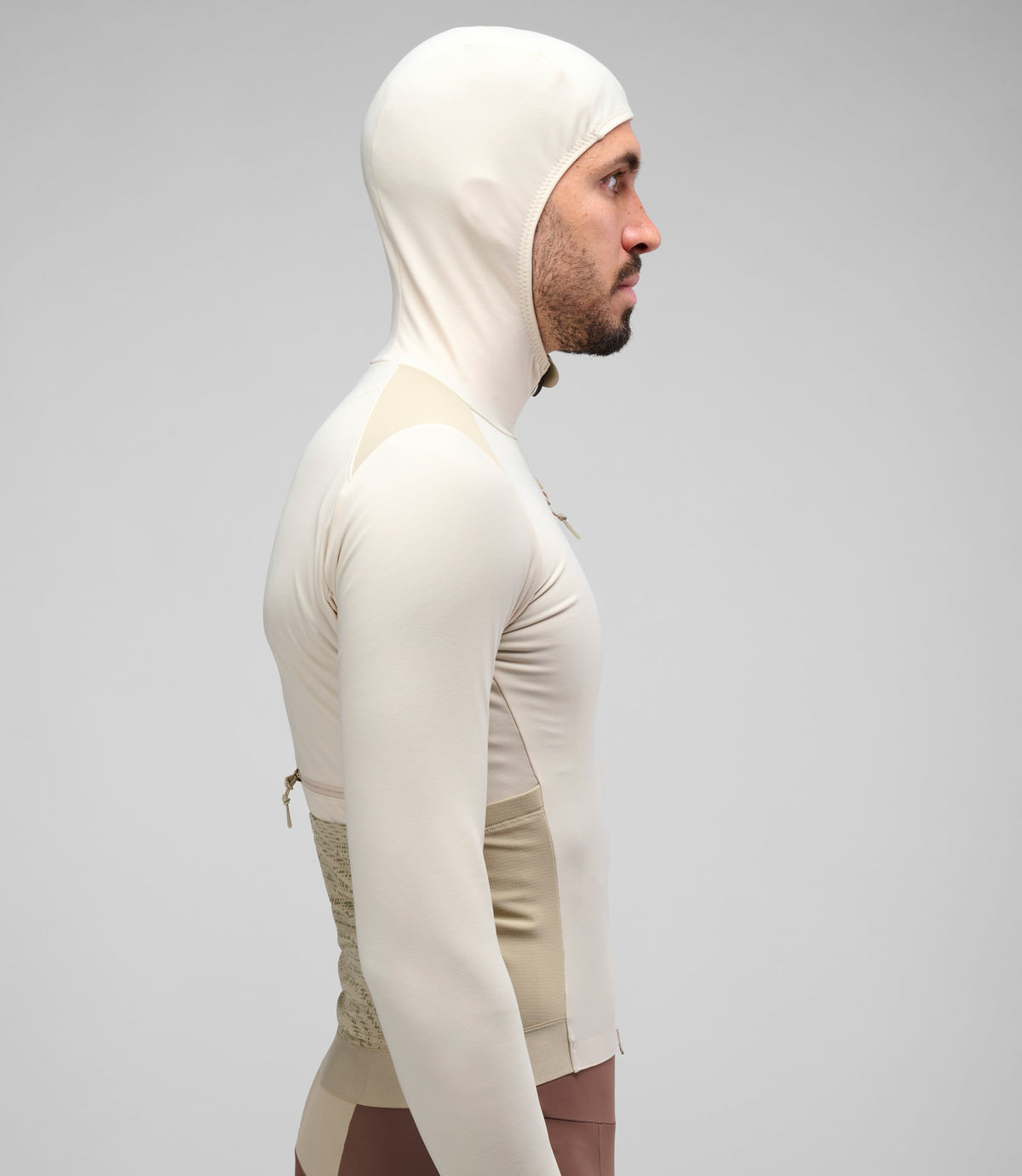 PEDALED ODYSSEY HOODED Maillot - BEIGE