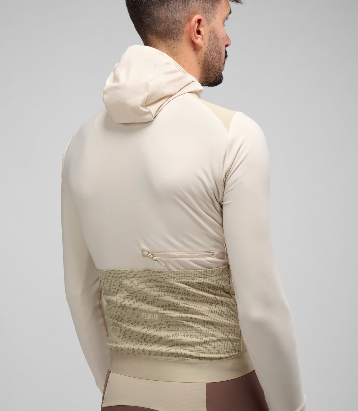 PEDALED ODYSSEY HOODED Maillot - BEIGE