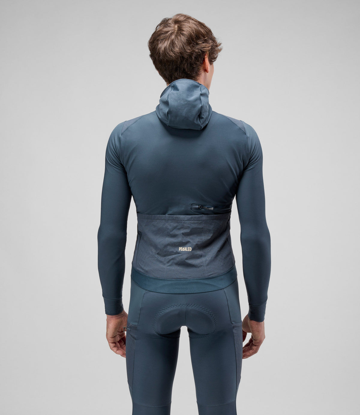 PEDALED ODYSSEY HOODED Cykeltrøje - NAVY