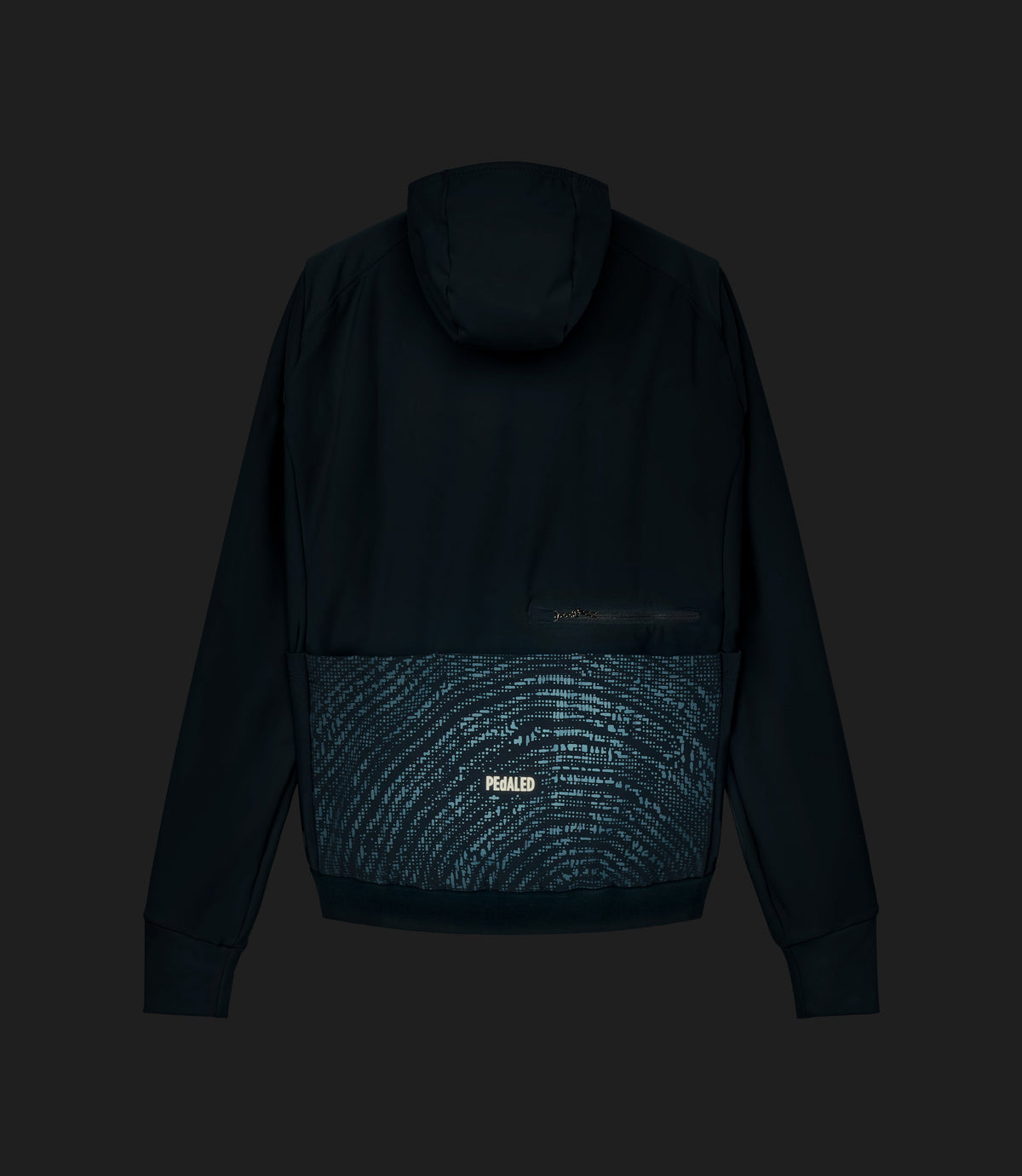 PEDALED ODYSSEY HOODED Cykeltrøje - NAVY