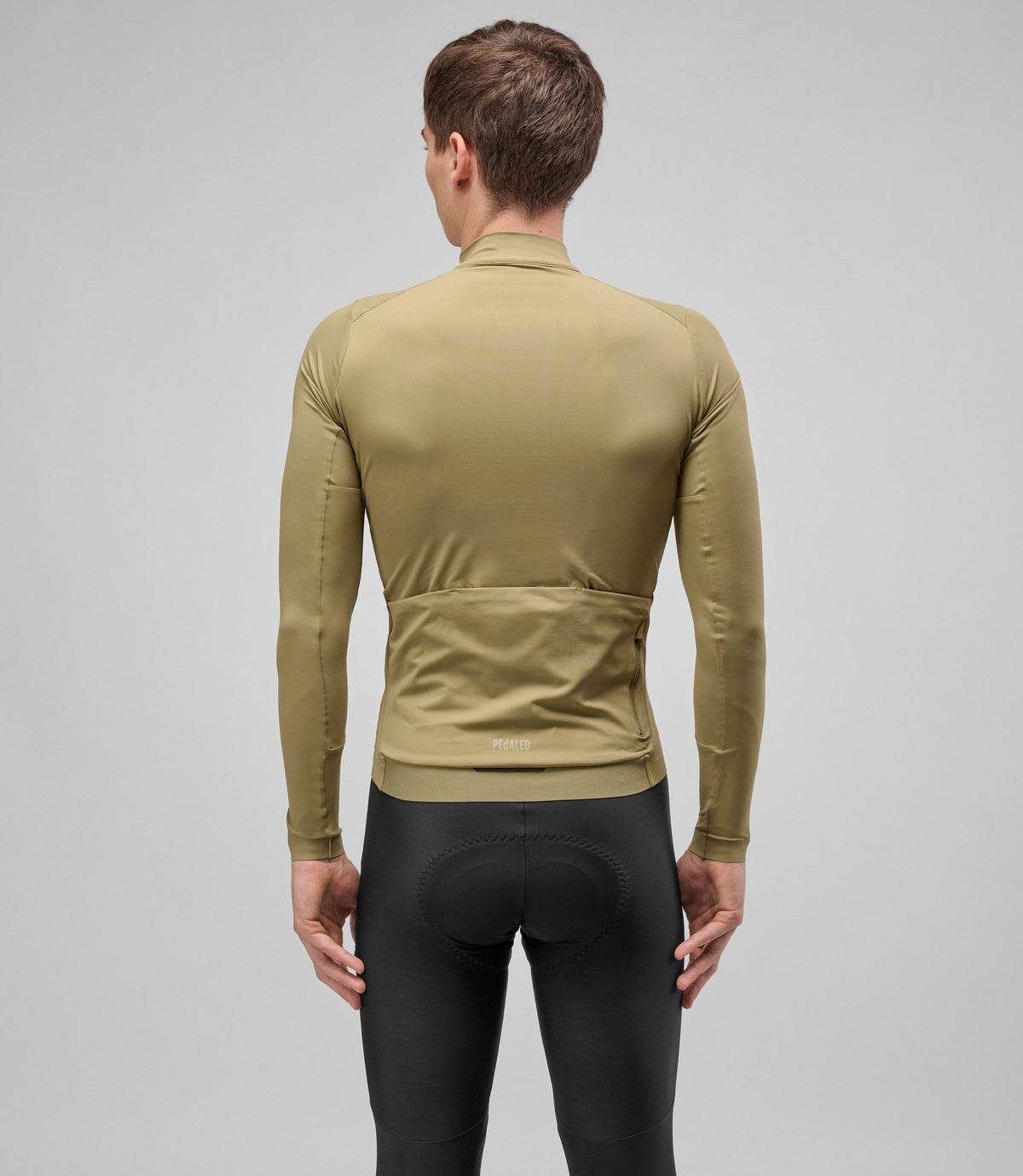 PEDALED ELEMENT Maillot manches longues - DRIED HERB