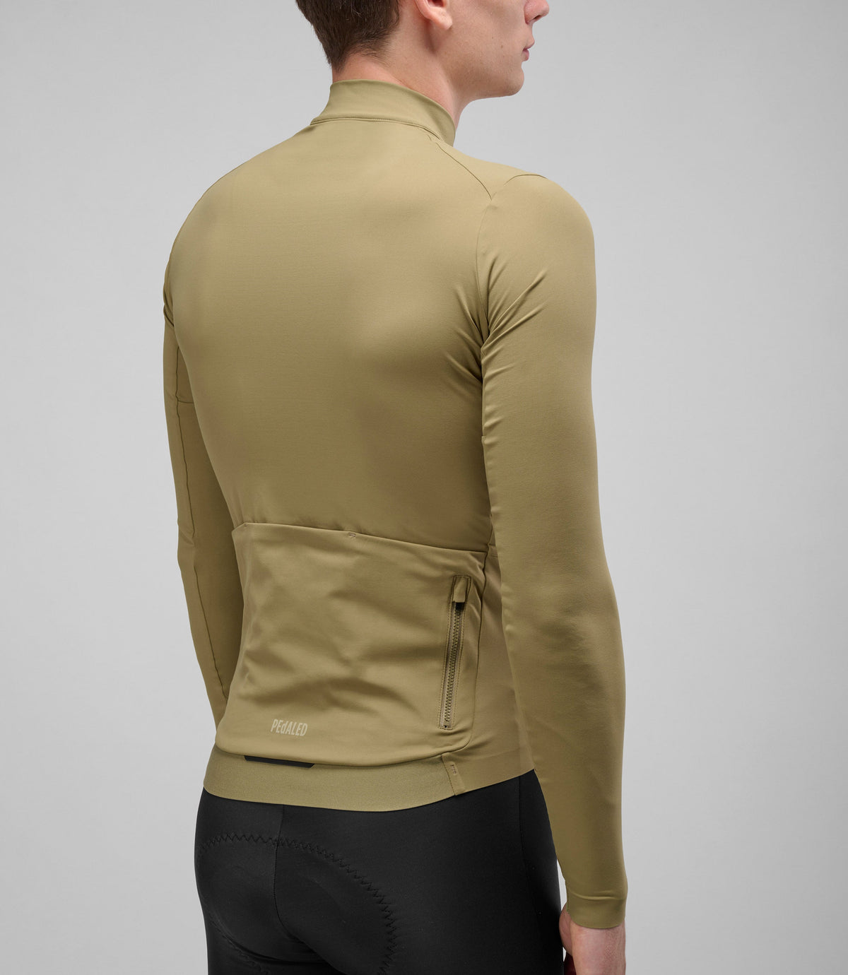 PEDALED ELEMENT Maillot manches longues - DRIED HERB