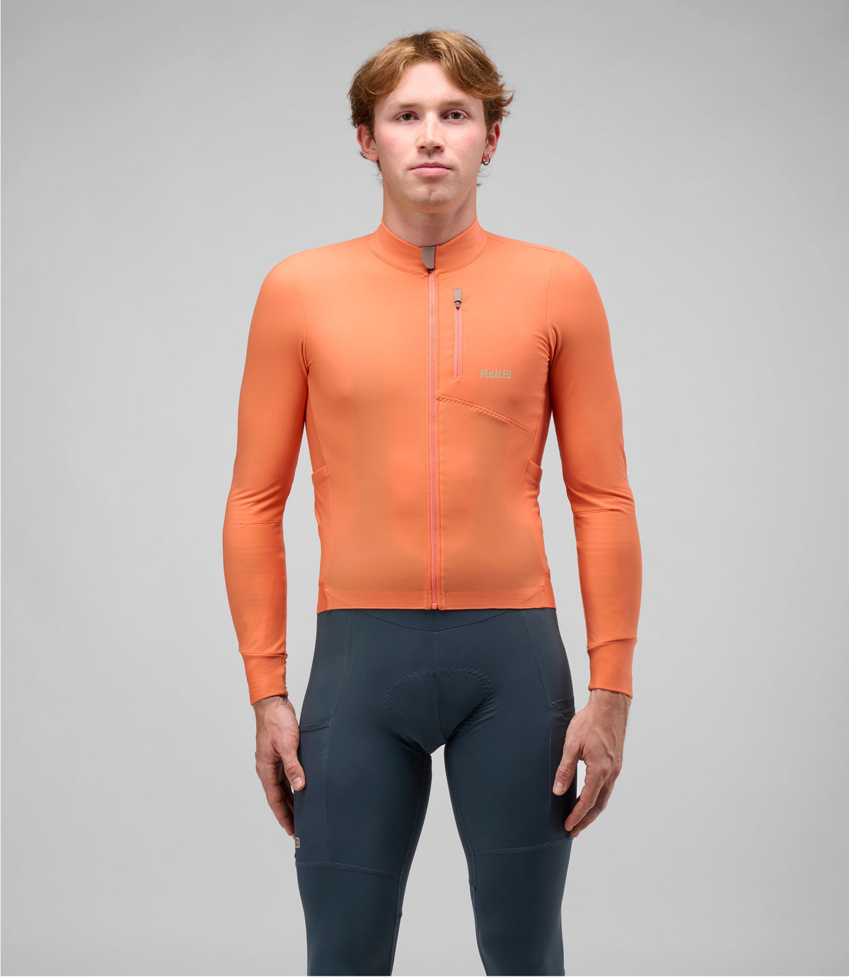 PEDALED ODYSSEY Langærmet trøje - ORANGE