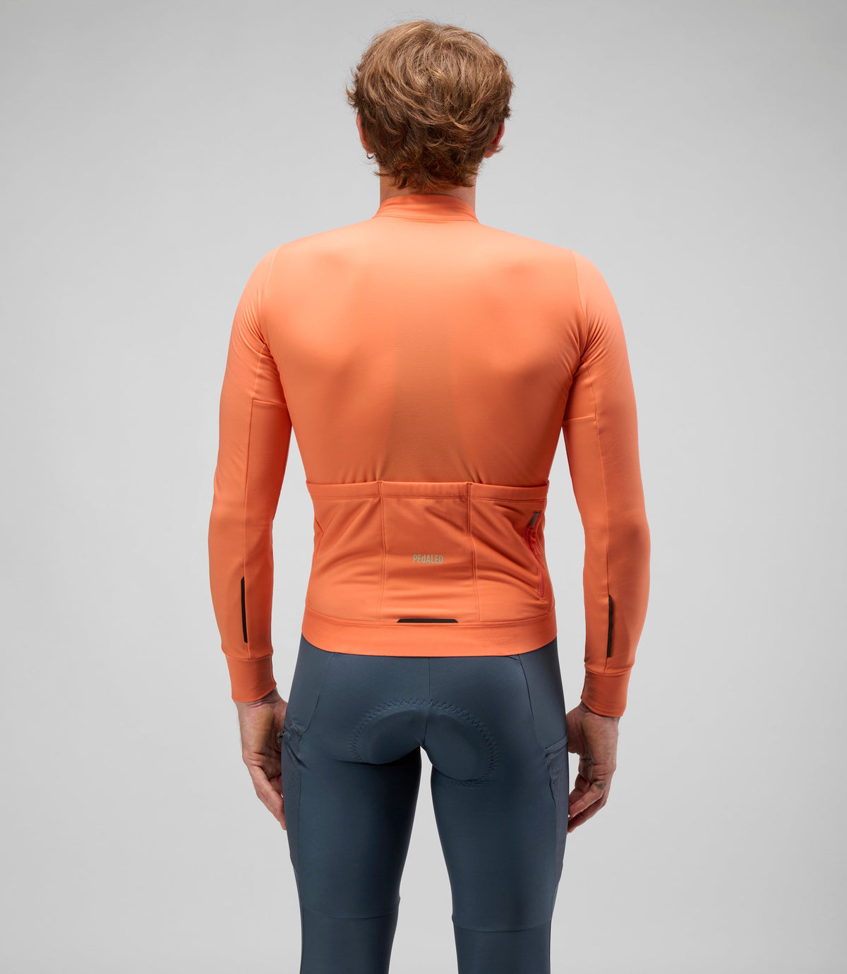 PEDALED ODYSSEY Langærmet trøje - ORANGE