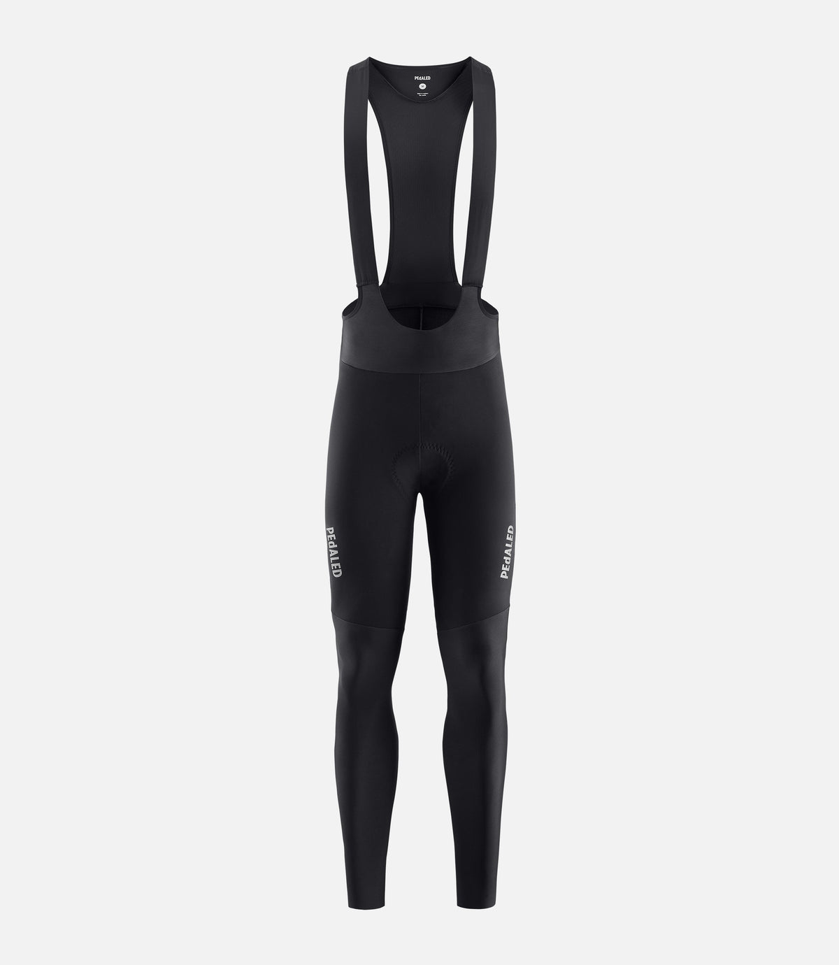 PEDALED ELEMENT THERMAL PLUS Culotte llarg amb tirants - Negre
