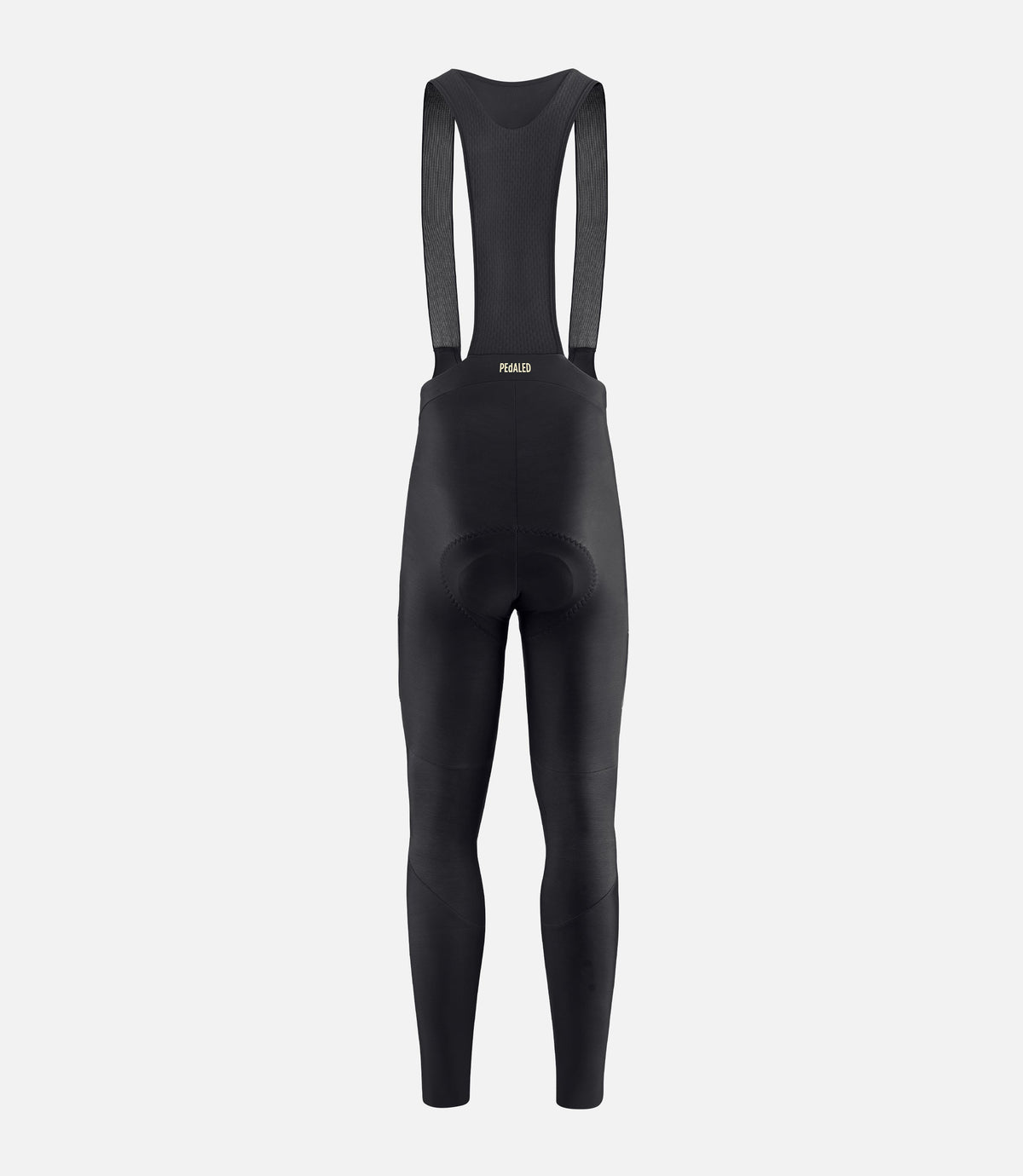 PEDALED ELEMENT THERMAL PLUS Culotte llarg amb tirants - Negre