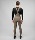 PEDALED ELEMENT Cykelbukser med seler Cykelbukser med seler Tights - STONE GRAY