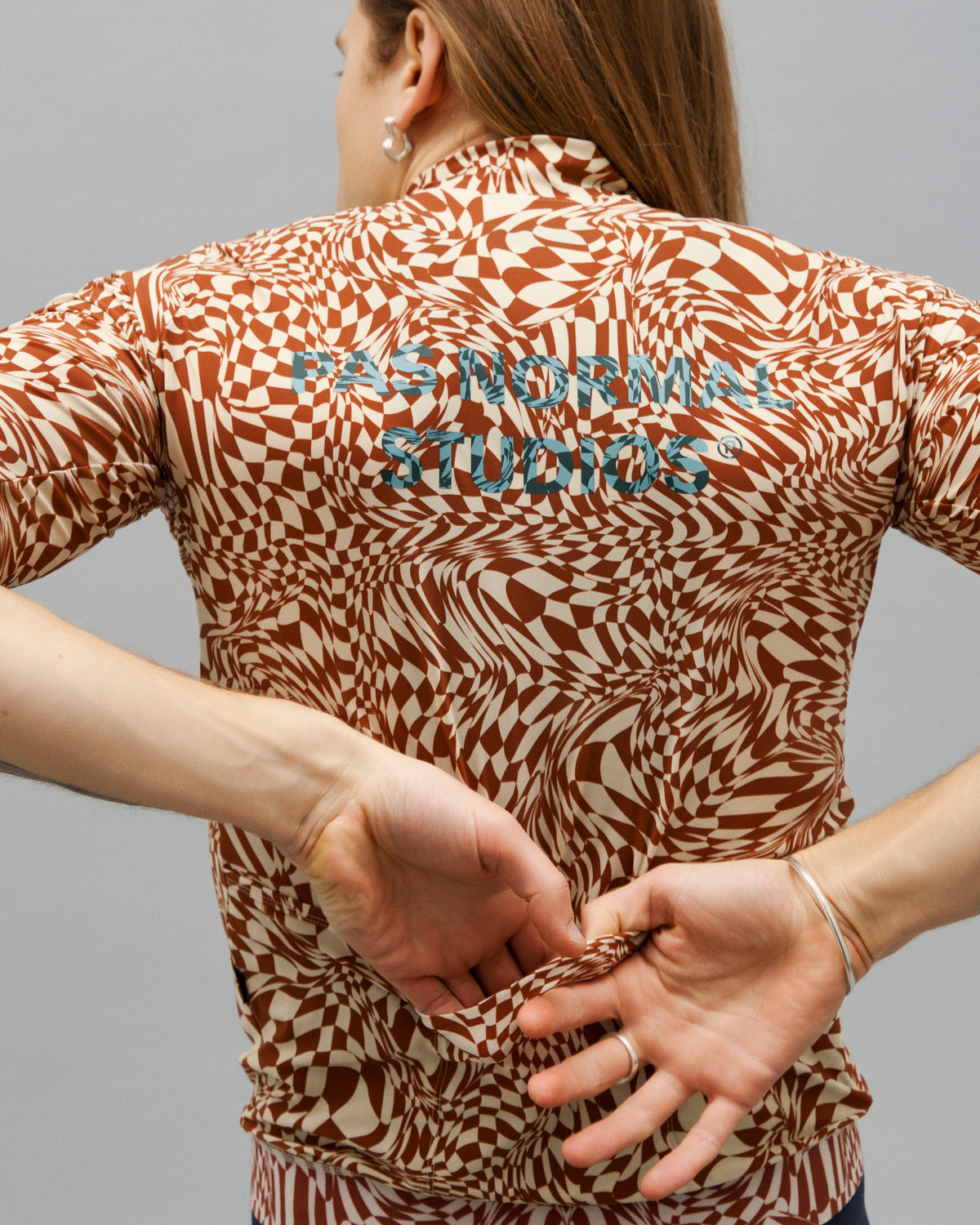 PAS NORMAL STUDIOS Men Essential Jersey - Check Brick