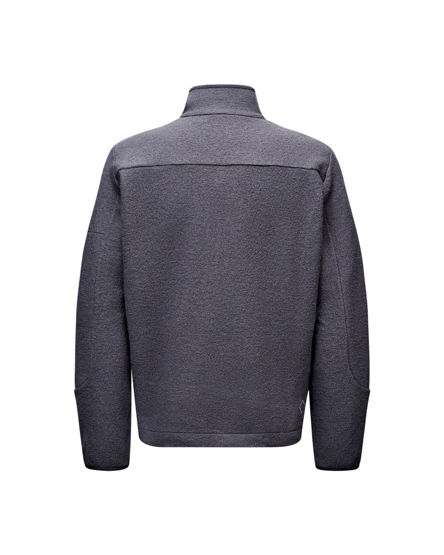 PAS NORMAL STUDIOS Off Race Boiled Wool Half Zip - Steel