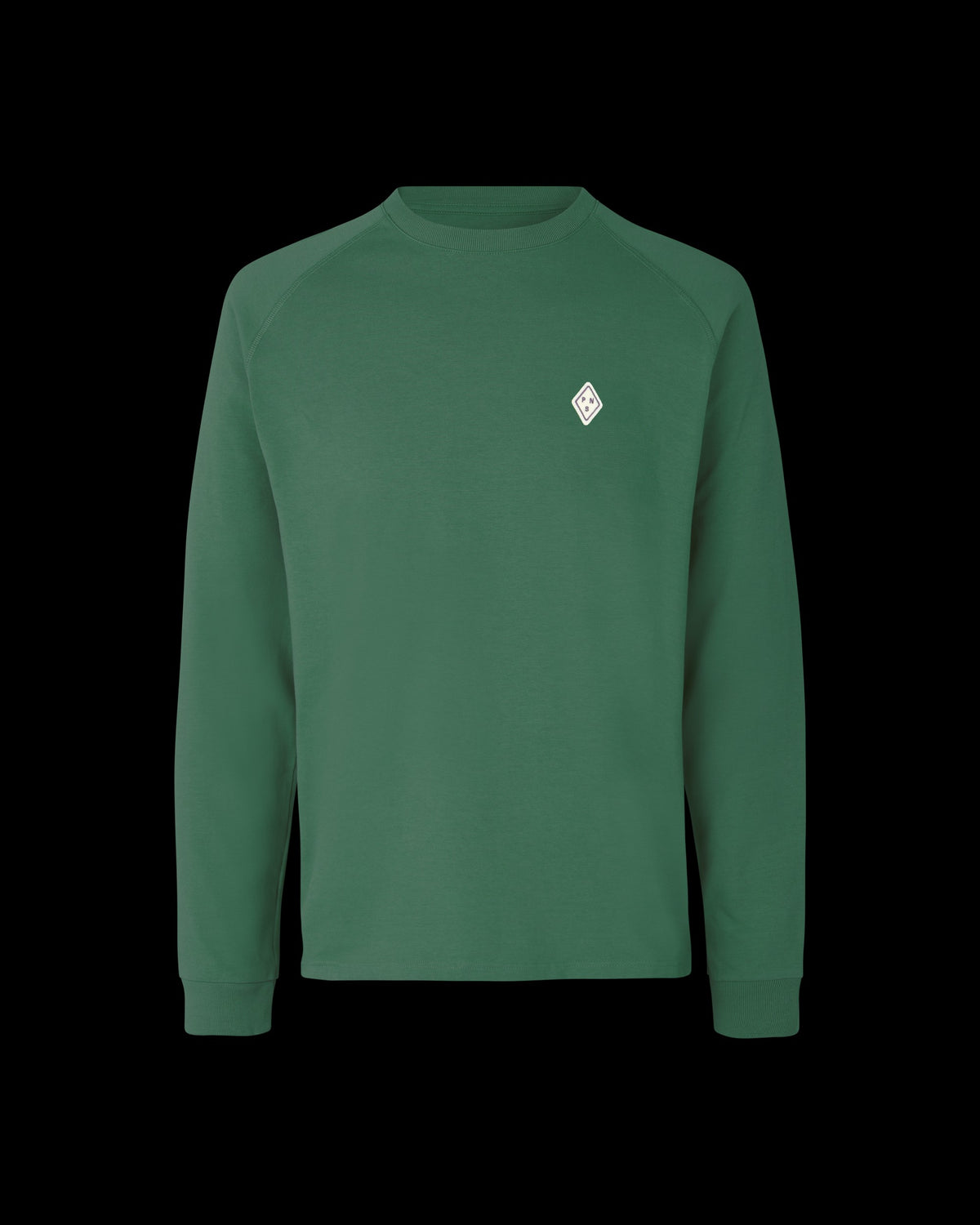 PAS NORMAL STUDIOS Off-Race Patch Long Sleeve T-Shirt - Pine Green