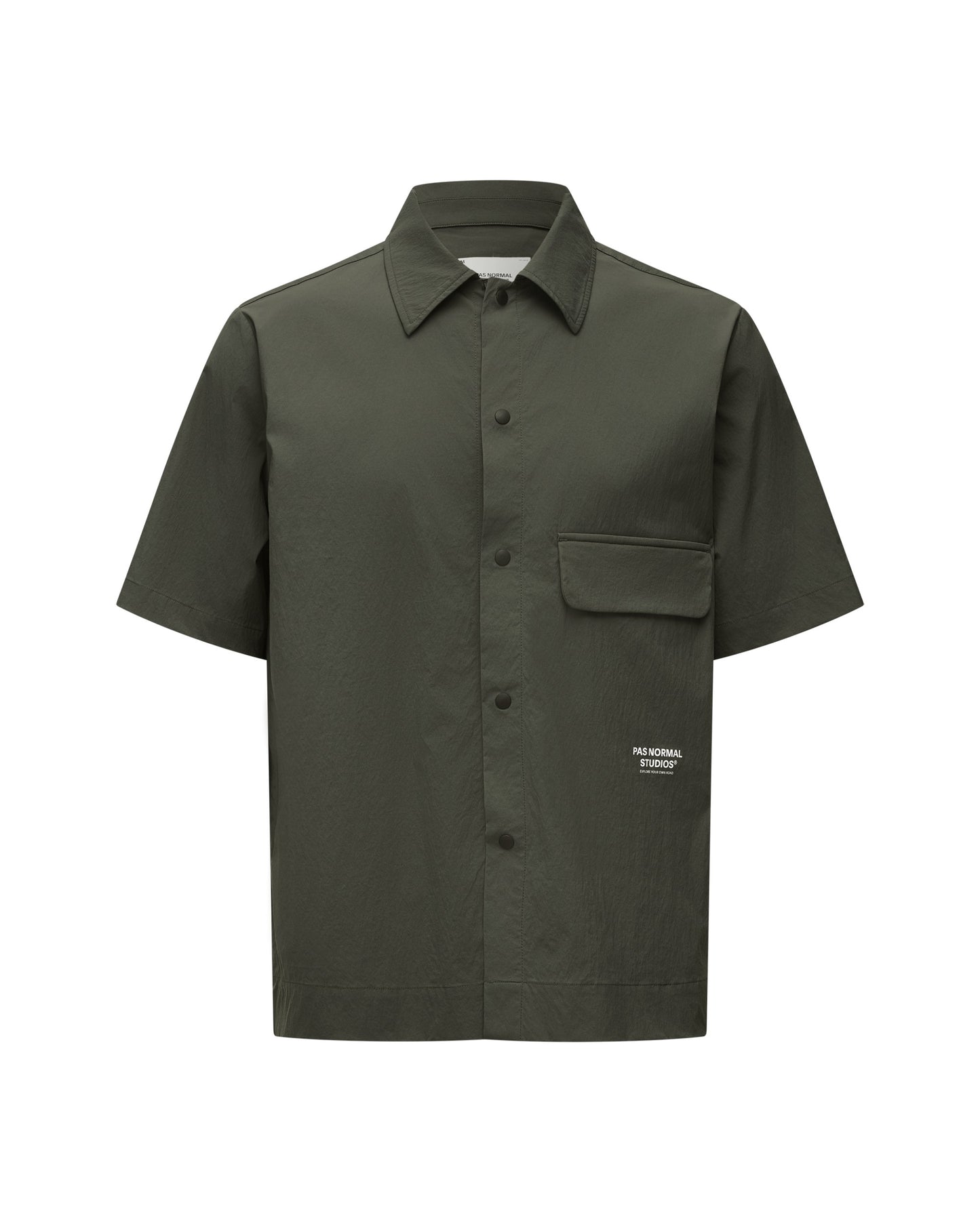 PAS NORMAL STUDIOS Off Race Light Tech Camiseta - Dark Grey