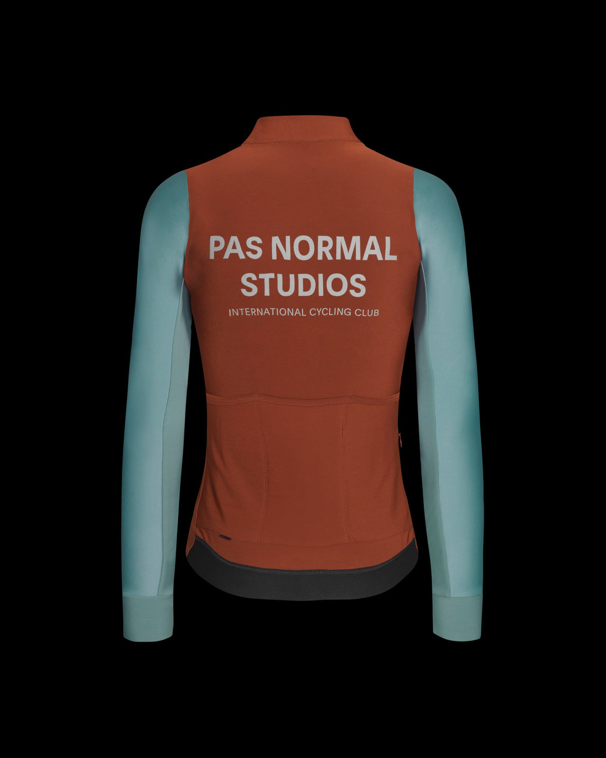 PAS NORMAL STUDIOS Women Mechanism Thermal Long Sleeve Jersey - Mahogany / Dusty Teal
