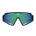 KOO SPECTRO Occhiali da sole - Nero MATT/GREEN
