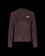 PAS NORMAL STUDIOS Women Escapism Technical LS T-shirt - Dark Red