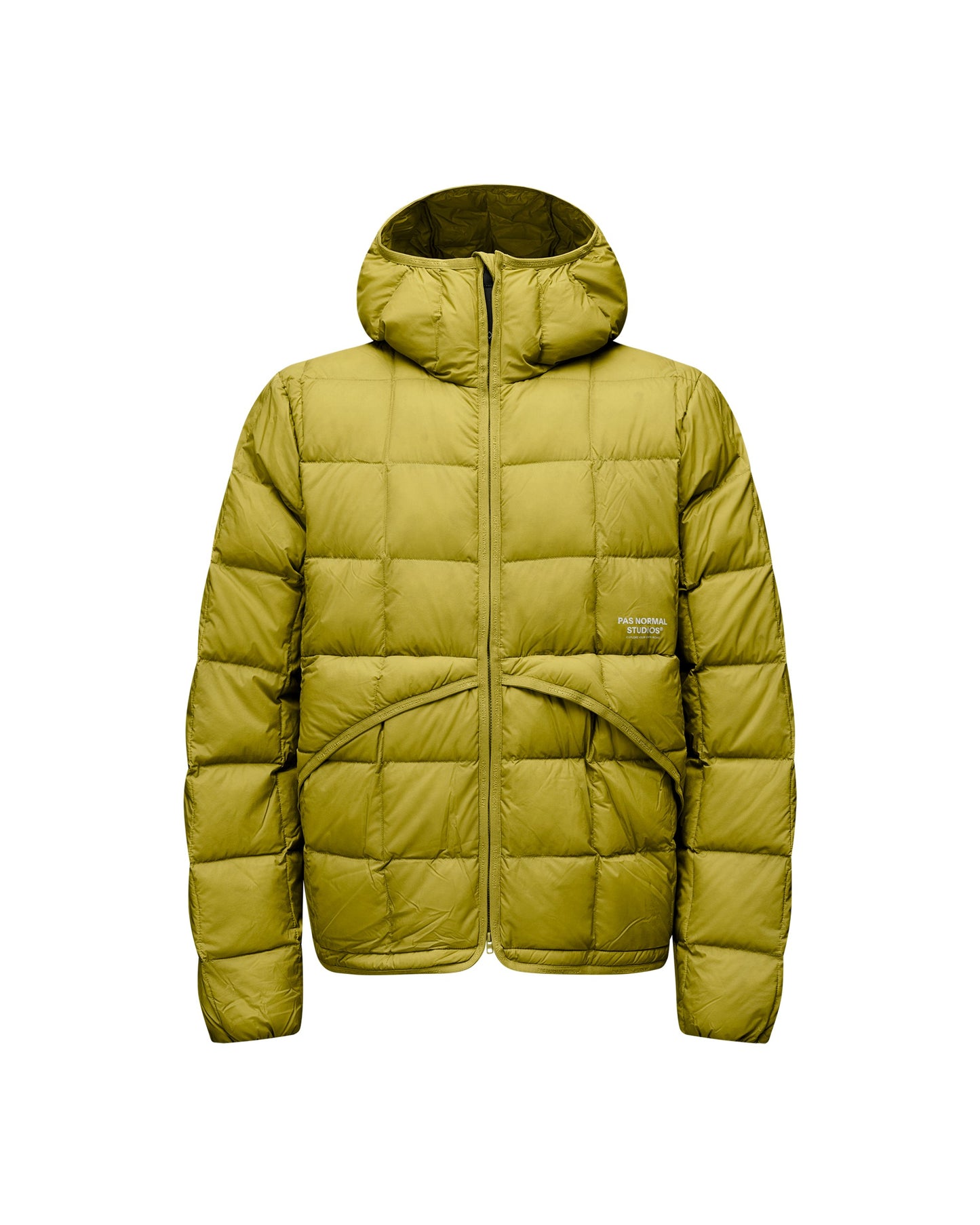 PAS NORMAL STUDIOS Off Race Down Liner Jacket - Dark Lime