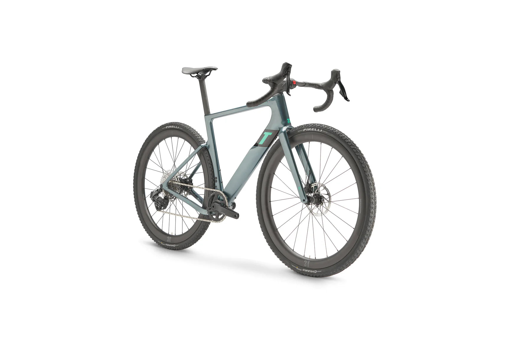 3T BIKE Racemax Boost Italia Sram Rival XPLR 1x12 AXS - Ardesia