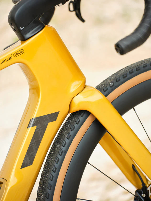 3T Racemax 2 Italia Gravel Frameset includes seatpost + cockpit - Smeraldo