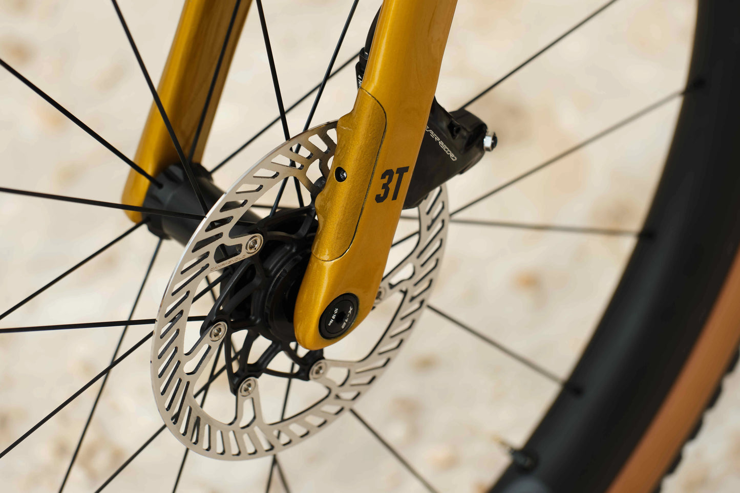 3T Racemax 2 Italia Sram Force 3T Discus 45|40 LTD Gravel Bike - Rame