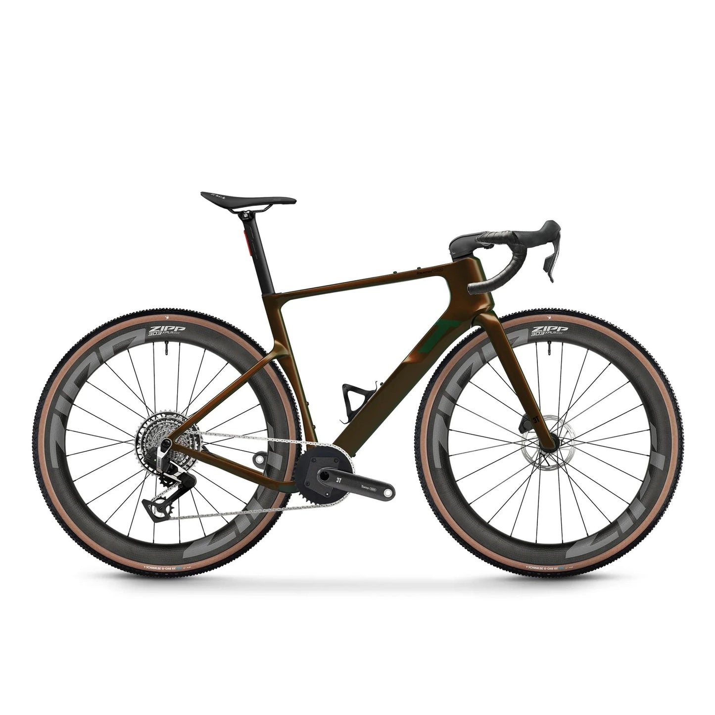 3T Racemax 2 Italia Sram Red XPLR Zipp 303 SW Gravel Bike - Rame
