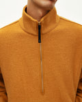 PAS NORMAL STUDIOS Off Race Boiled Wool Half Zip - Ochre