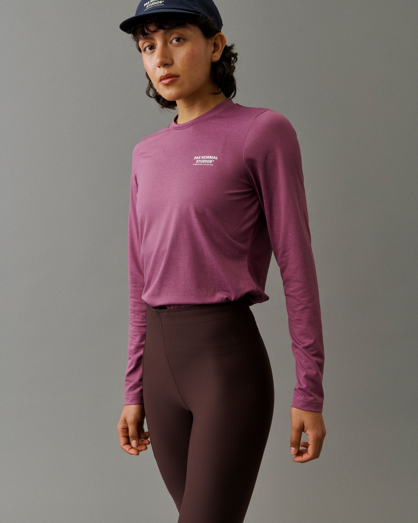 PAS NORMAL STUDIOS Balance Long Tights - Dark Red