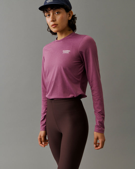 PAS NORMAL STUDIOS  Balance Long Lange fietsbroek - Dark Red