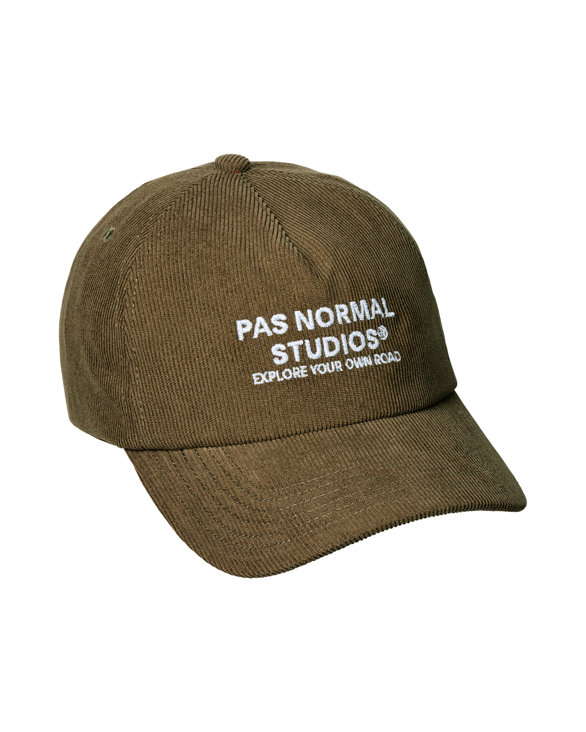 PAS NORMAL STUDIOS OFF-RACE TECH CORDUROY Casquette - DEEP OLIVE
