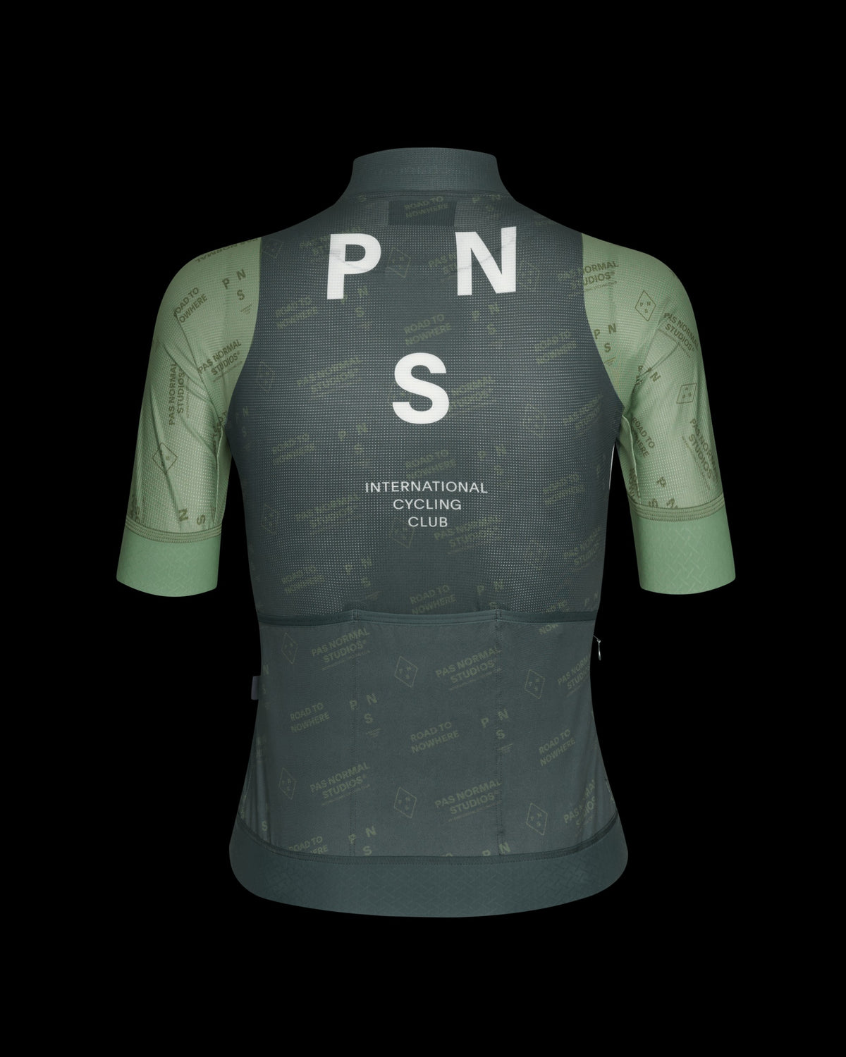 PAS NORMAL STUDIOS Women Mechanism Late Drop Jersey - Dark Moss Contrast