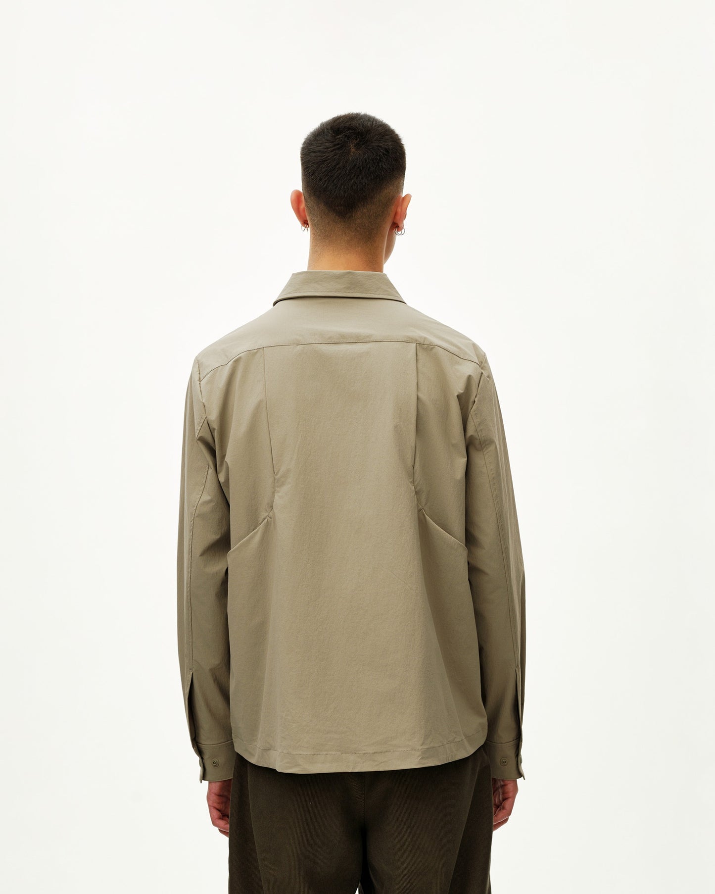 PAS NORMAL STUDIOS Off Race Tech Overshirt - Dusty Earth