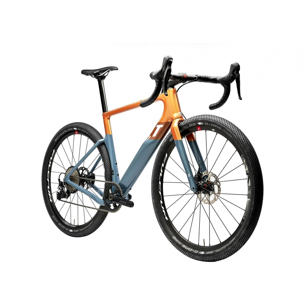 3T Exploro Max Complete Bike Gravel Shimano GRX 1X - Orange Blue archived-Complete Gravel Bikes-