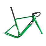 3T Exploro Racemax Italia Integrale Gravel Frameset Verde Velodrom CC
