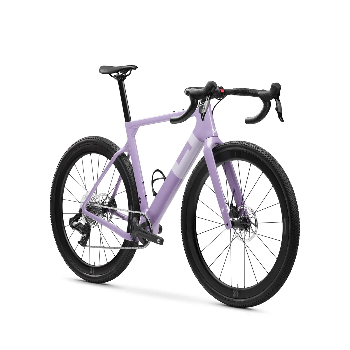 purple gravel bike 3T PRIMO WPNT Gravel Bike Sram Rival XPLR AXS Gravel Bike