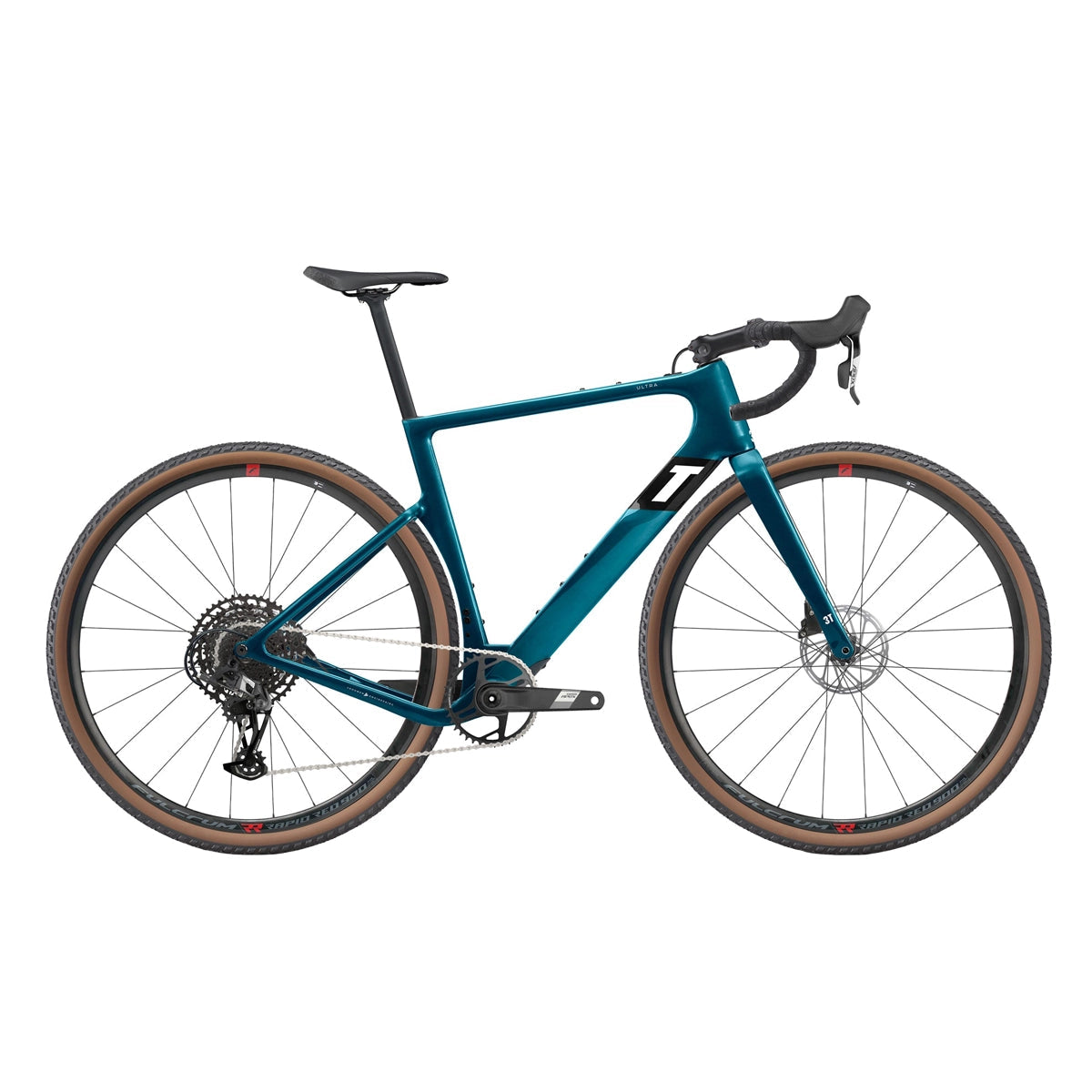 3T ULTRA Sram Apex EAGLE 1X12 700c Komplettes Gravel-Bike