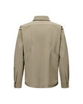 PAS NORMAL STUDIOS Off Race Tech Overshirt - Dusty Earth