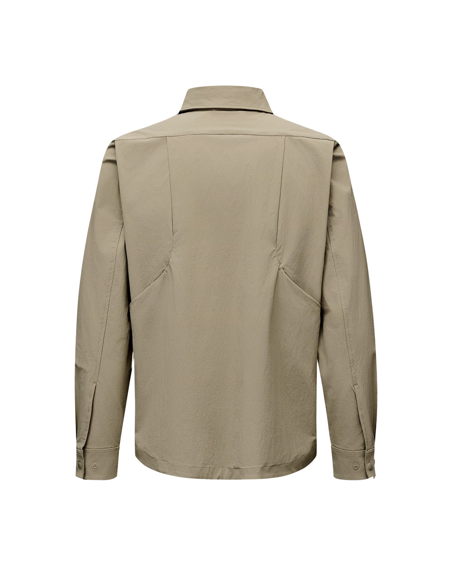 PAS NORMAL STUDIOS Off Race Tech Overshirt - Dusty Earth