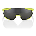 RIDE 100% Eyewear Racetrap Soft Tact - Banana Black Mirror Lens