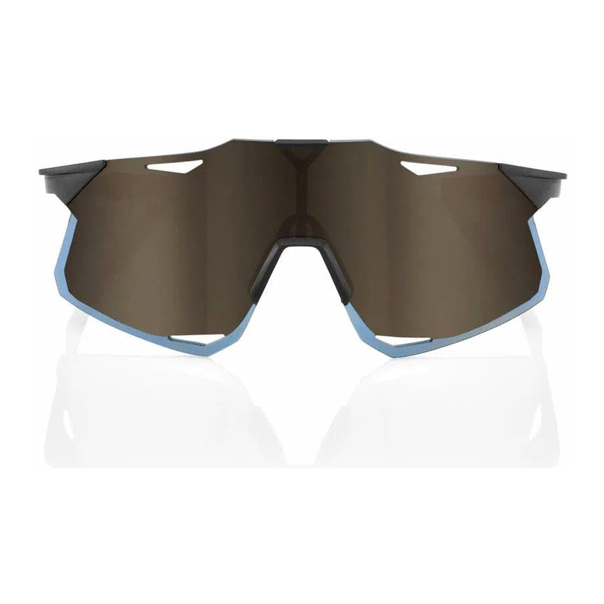 RIDE 100% Eyewear Hypercraft - Matte Black Soft Gold Mirror Lens