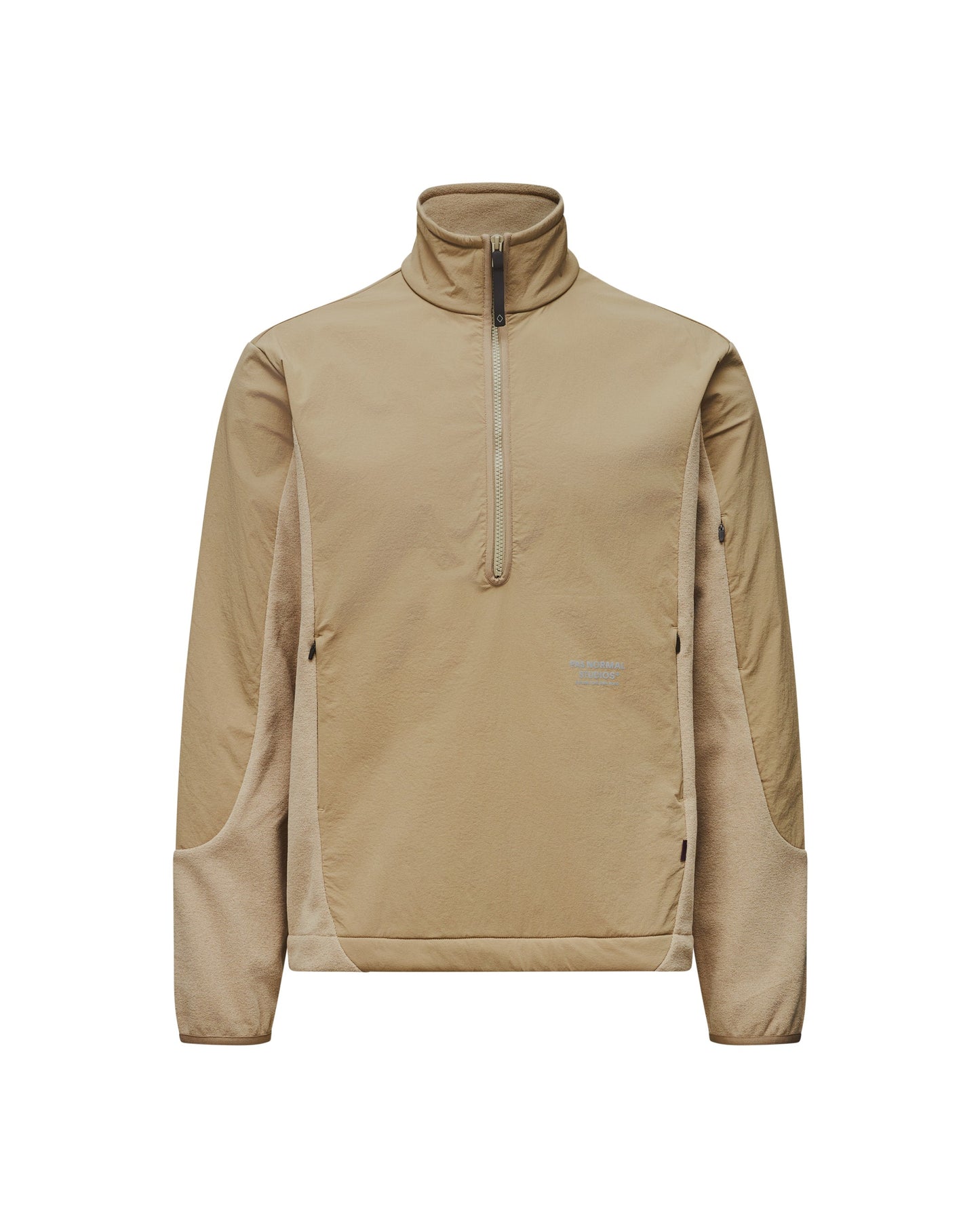 PAS NORMAL STUDIOS Off Race Light Fleece Half Zip - Beige