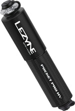 LEZYNE CNC POCKET DRIVE PRO HV MINI PUMP - MATTE Zwart/Zwart/GLOSSY