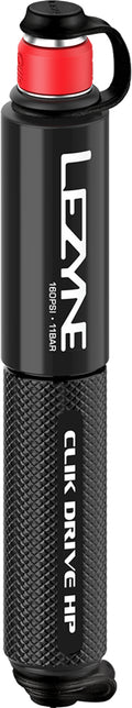 LEZYNE CLIK DRIVE HP HAND PUMP - Negre
